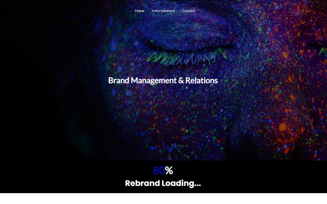 PRMTD. Entertainment Web Design