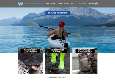 Waterproof Web Design